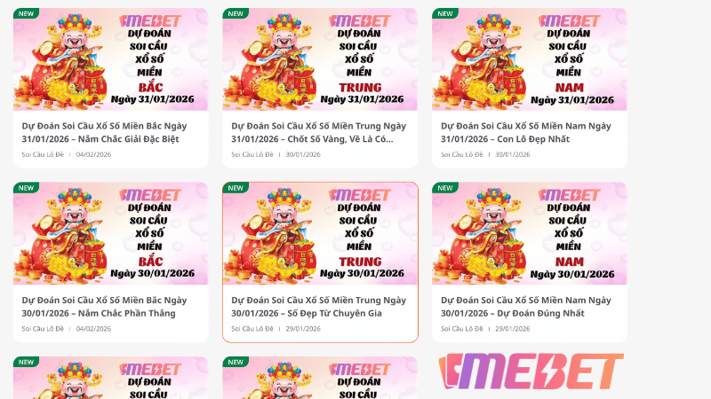 Soi cầu lô đề 3 miền