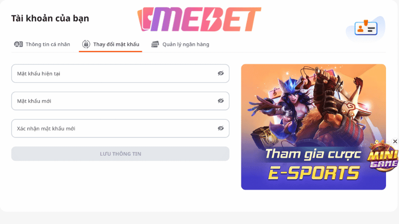 Những lưu ý quan trọng khi đăng ký tài khoản MEBET